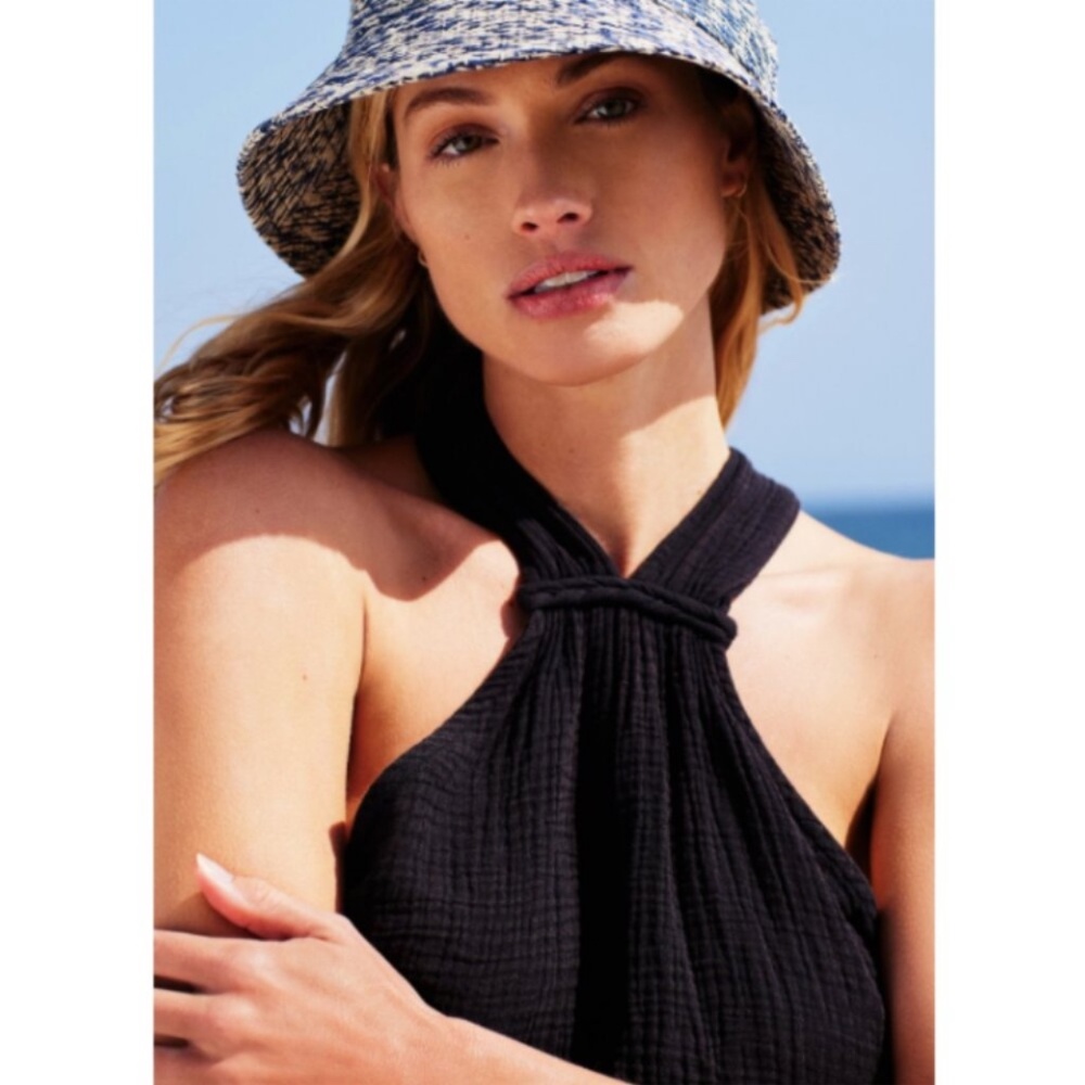 Anthropologie L Braided Halter Mini Dress - Picture 5 of 14